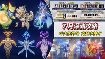 【V5.7】7月深渊满星攻略｜冰火队优势场，难度较低