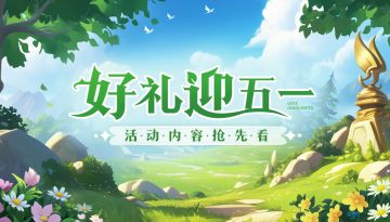 超能情报站 | 好礼迎五一！活动内容抢先看