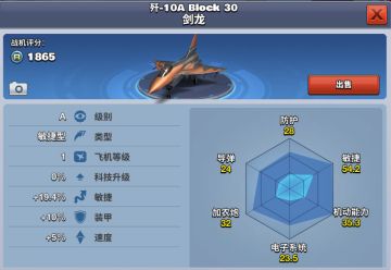 歼-10A Block 30 剑龙