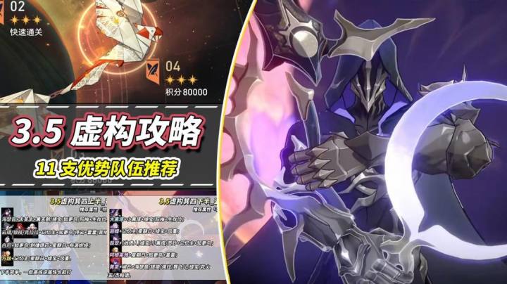 【V3.5攻略】虚构叙事·主观叙事满星攻略|11支优势队伍推荐截图