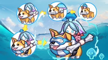 【菇菇图鉴】菇与骑士——柯基菇 · 莫娜（内含礼包码）