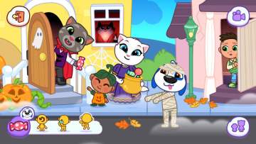 《汤姆猫小镇》“万圣节”特别更新10月22日正式上线