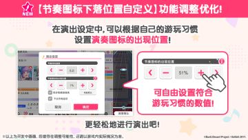 6周年纪念！简中原创——【节奏图标下落位置自定义】调整优化！