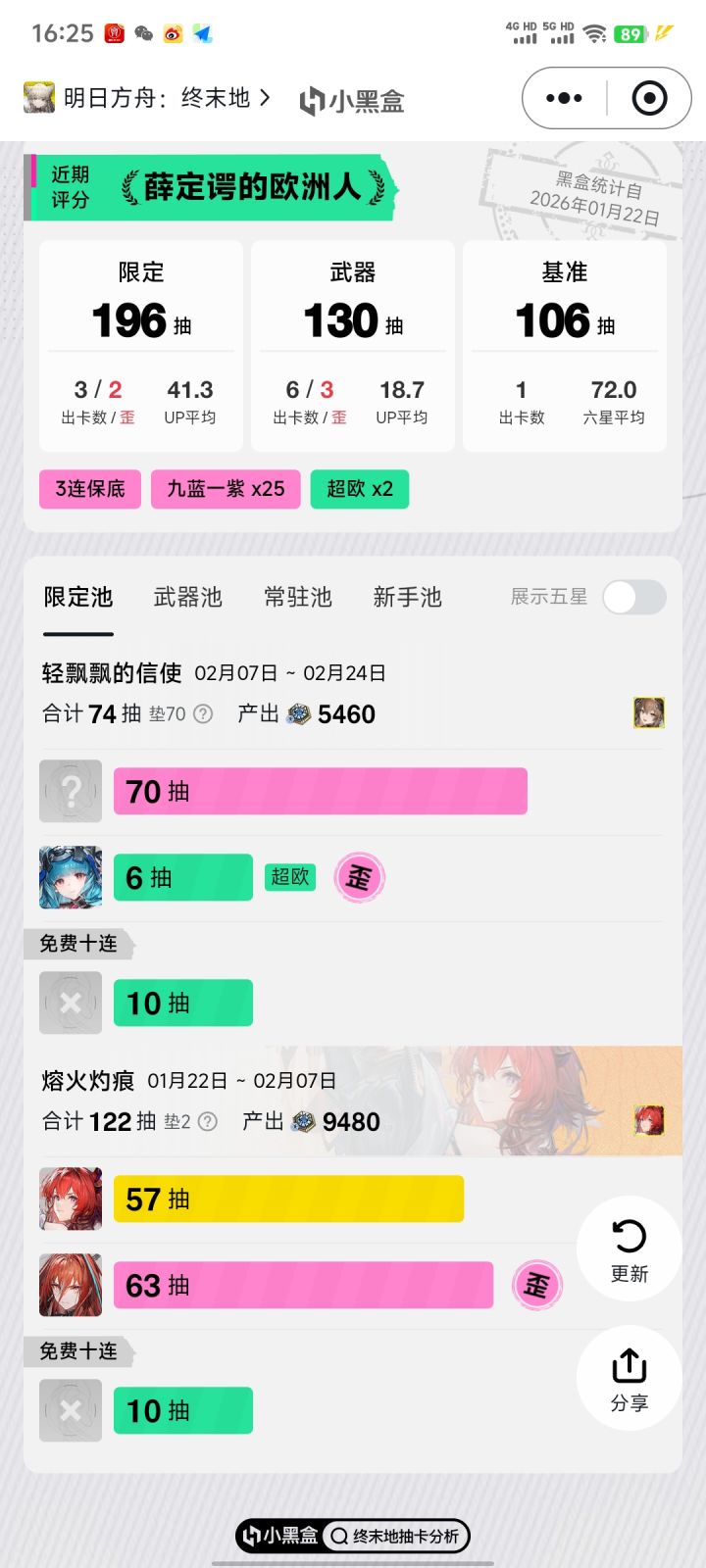有种保底再歪一下截图