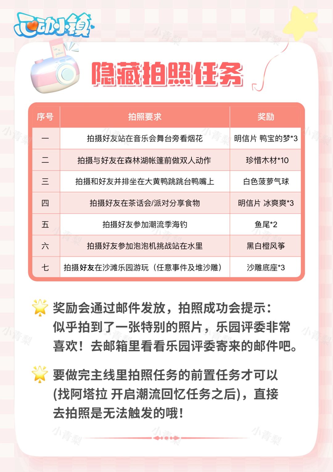 潮流回忆｜心动小镇潮流季隐藏拍照任务📷截图