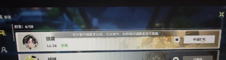 有人跟我一样情况没,联机进不去截图