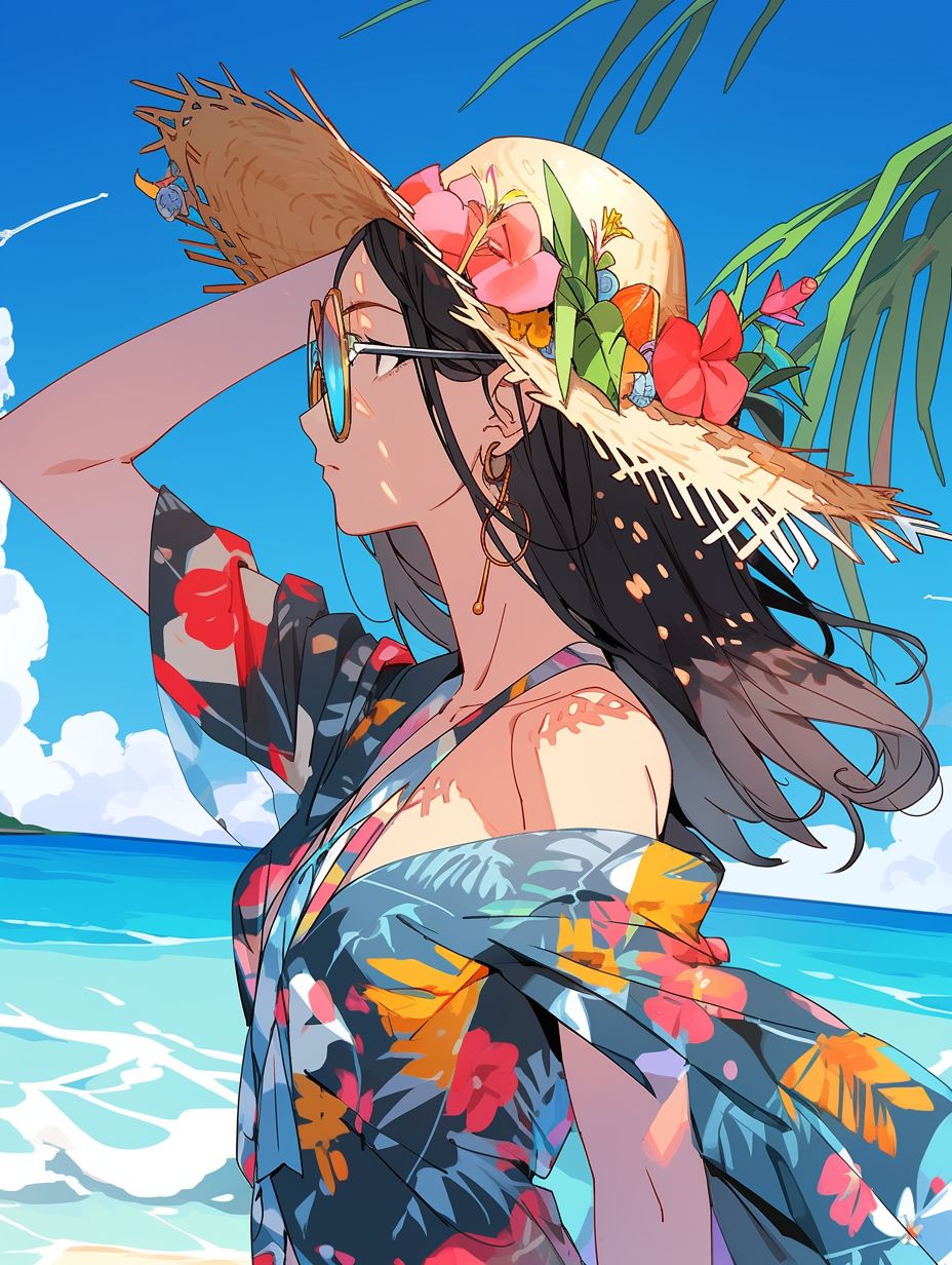 画师:ポップな夏のビーチ 8