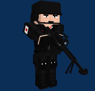 生化危机系列 还原《生化危机4》东京街头蜂巢基地警戒哨兵