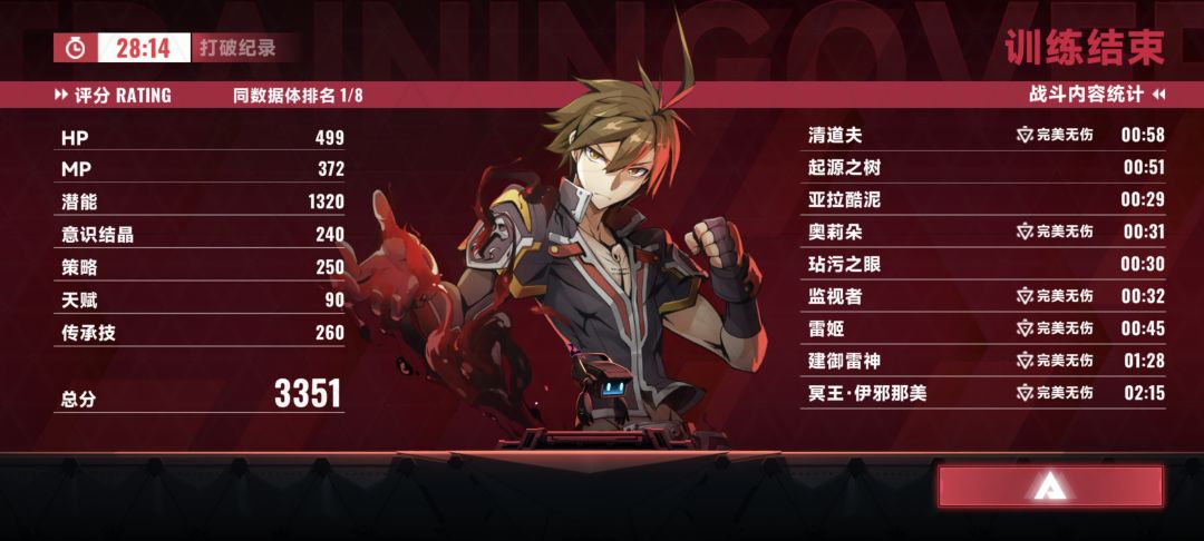 大运来力,第一次雷姬和冥王无伤 1