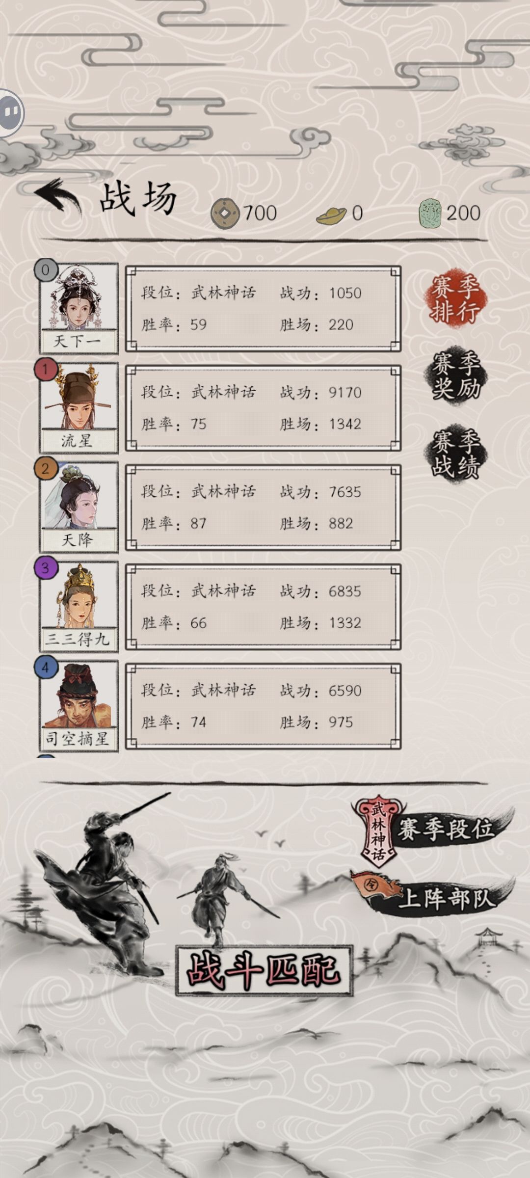 【萌新】排行上面是真人吗?求套藩王卡组 1