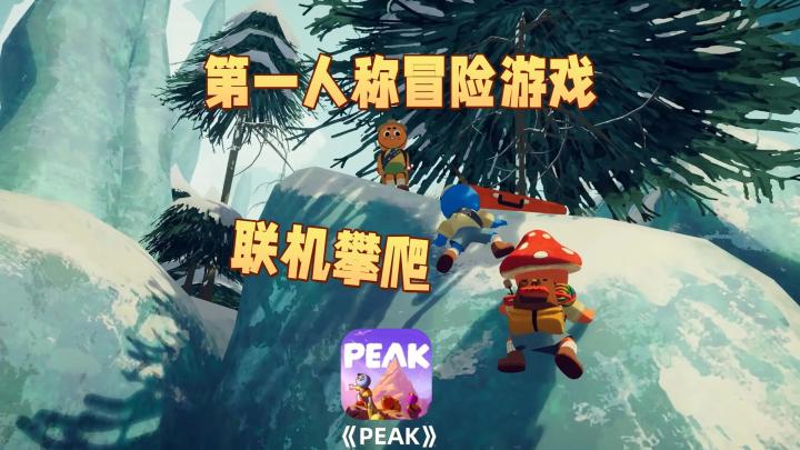 好评如潮的动作冒险游戏《PEAK》和基友联机爬山吧截图