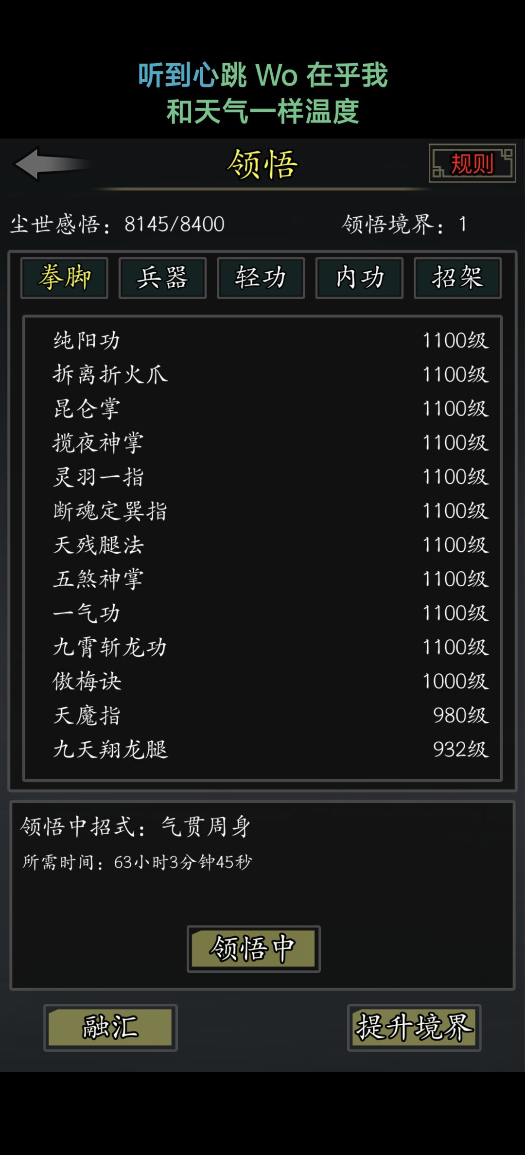 买了两个月内功录终于出御龙了 3