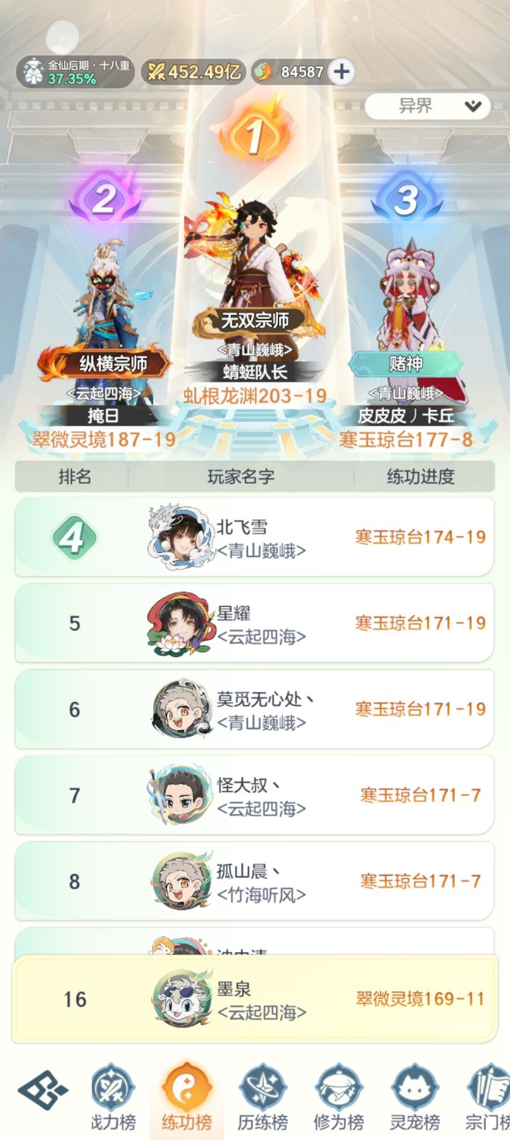 金仙51天！记录截图
