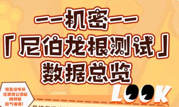 「尼伯龙根测试」数据总览揭秘！