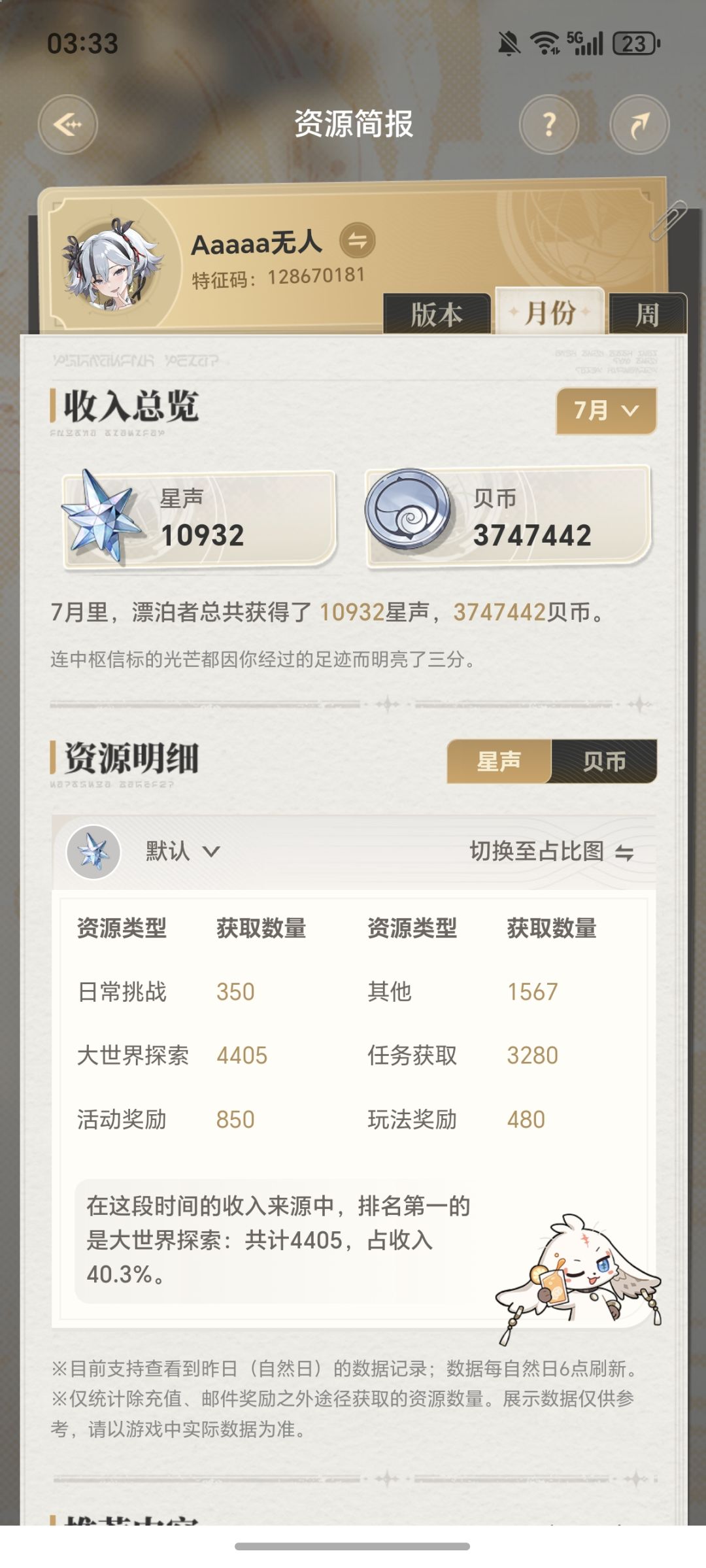 纯新手一周游玩 8