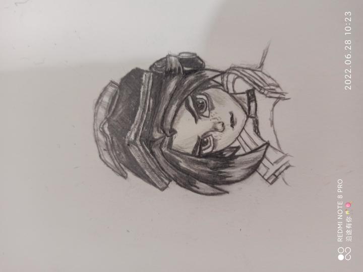 发个老画截图