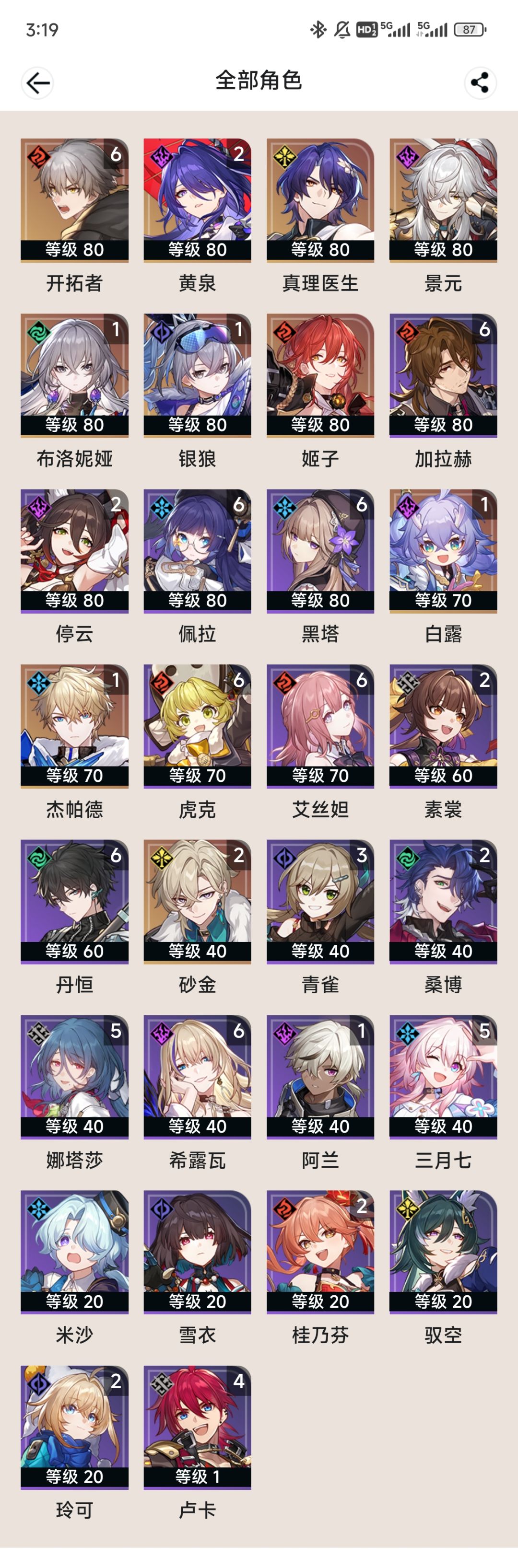 260抽也是拿下2+1，是不是可以玩输出砂金？ 3