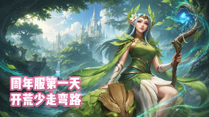 四周年服开了!新手第一天照着做,开荒少走弯路!截图
