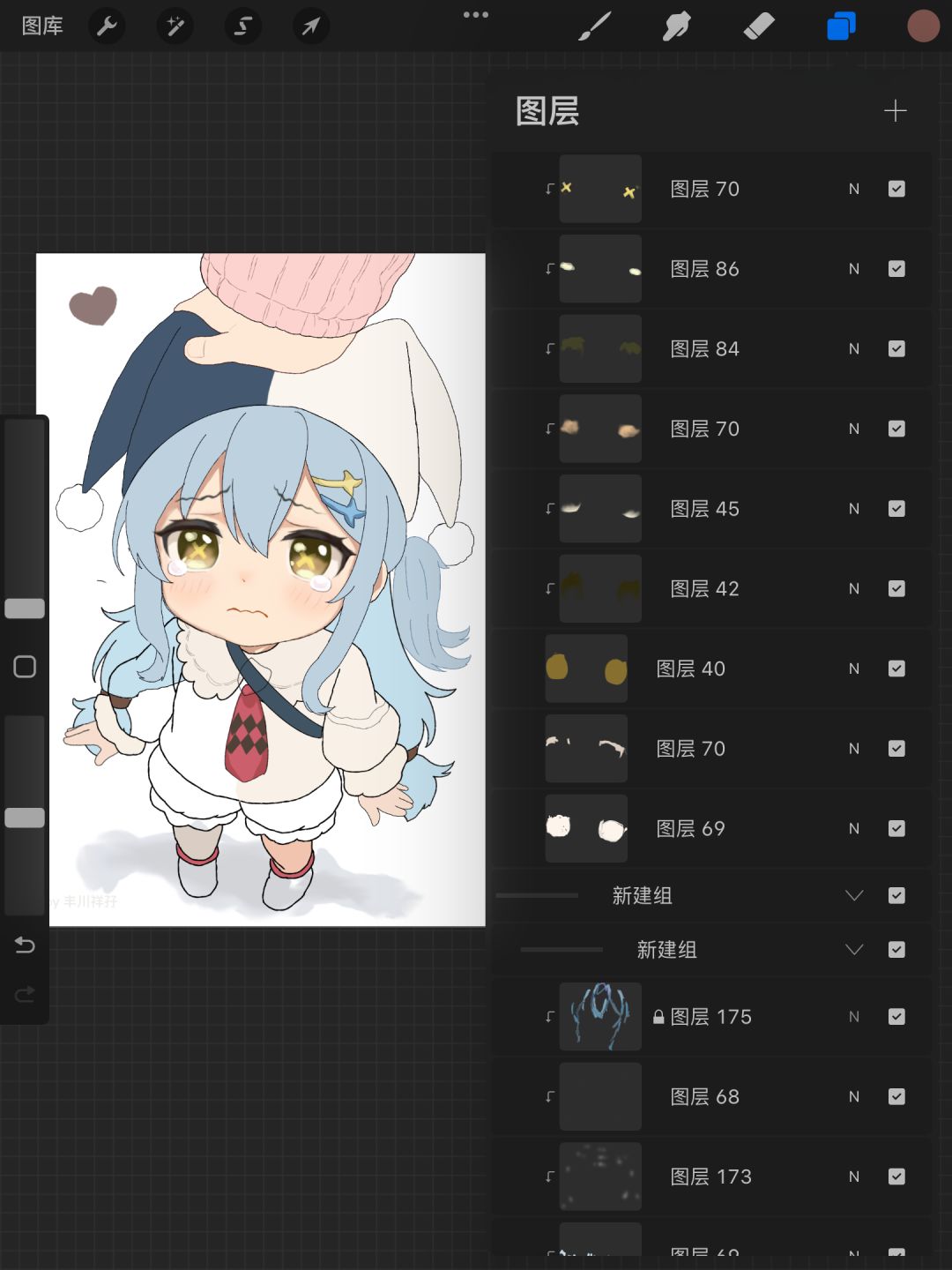 摸摸 蓝色小公主 2