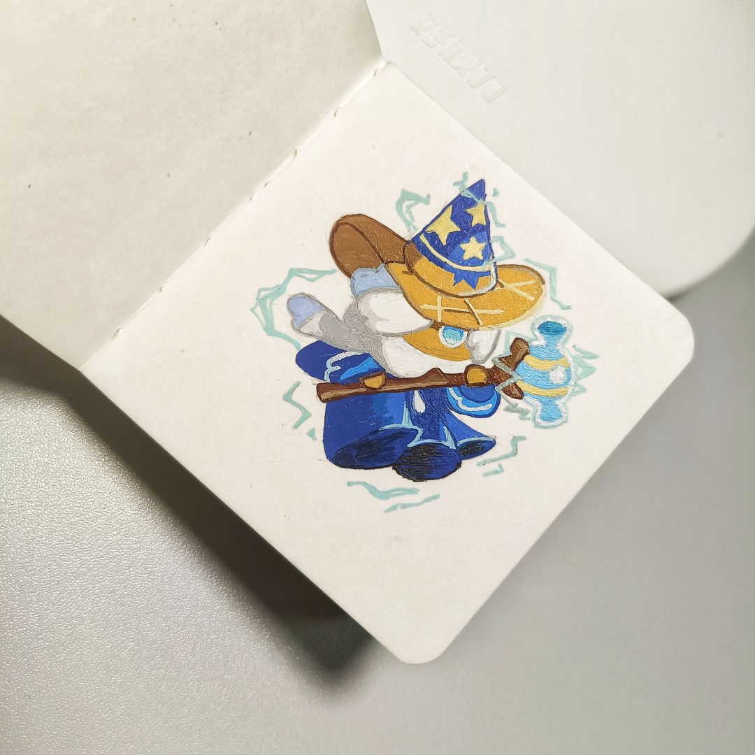 魔法师饼干手绘 3