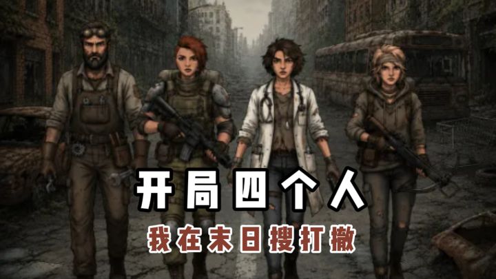 搜打撤+养成,只有四个人,怎么在丧尸末日活下来❓截图
