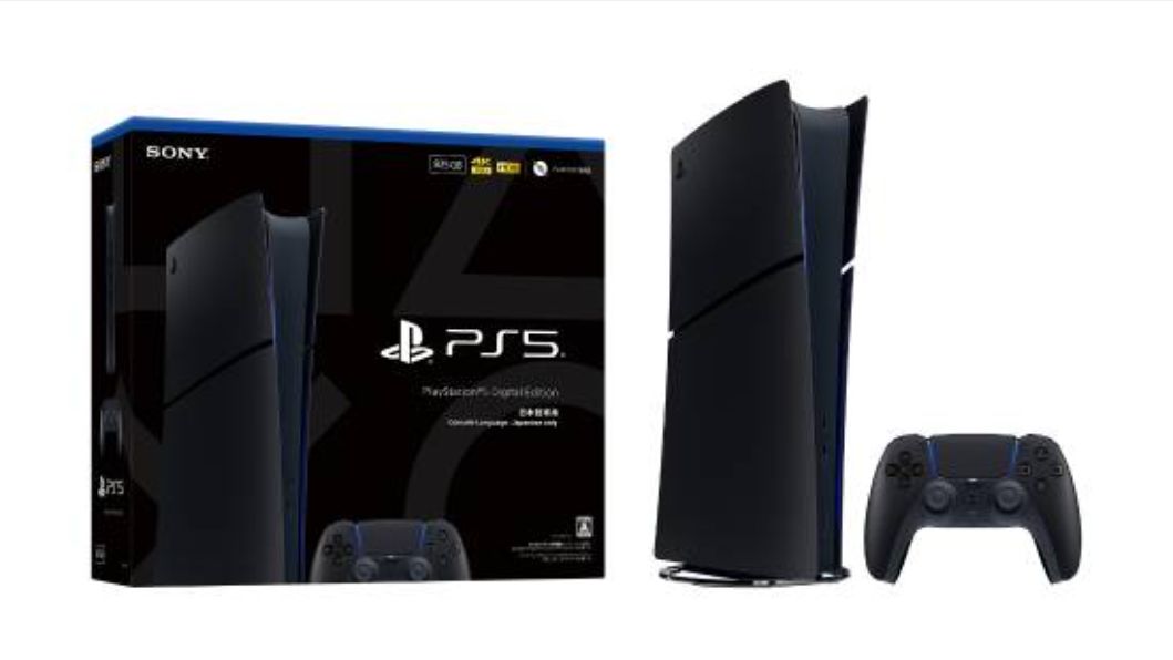PS5出午夜黑日本限定了,但仅支持日语 1