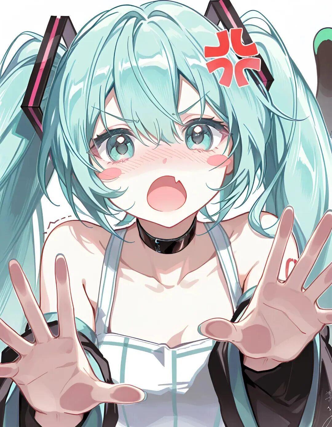 初音未来|小表情头像 3