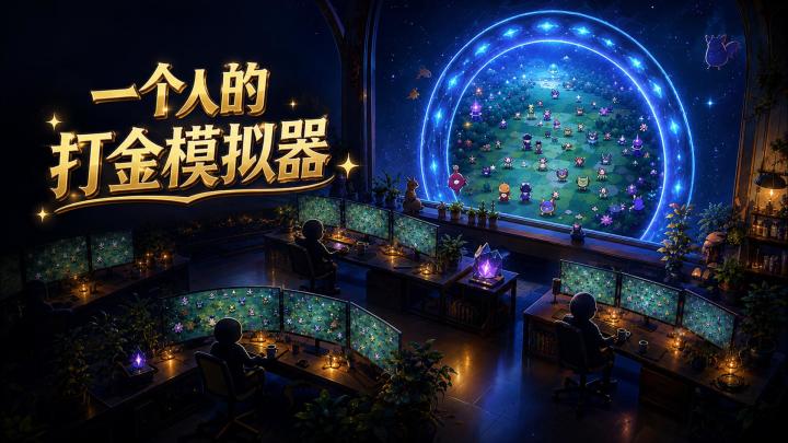 化身打金工作室!体验真实网游搬砖人生截图