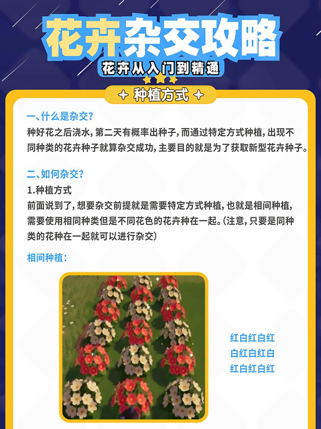 心动小镇花卉杂交攻略,带你精通花卉杂交! 2