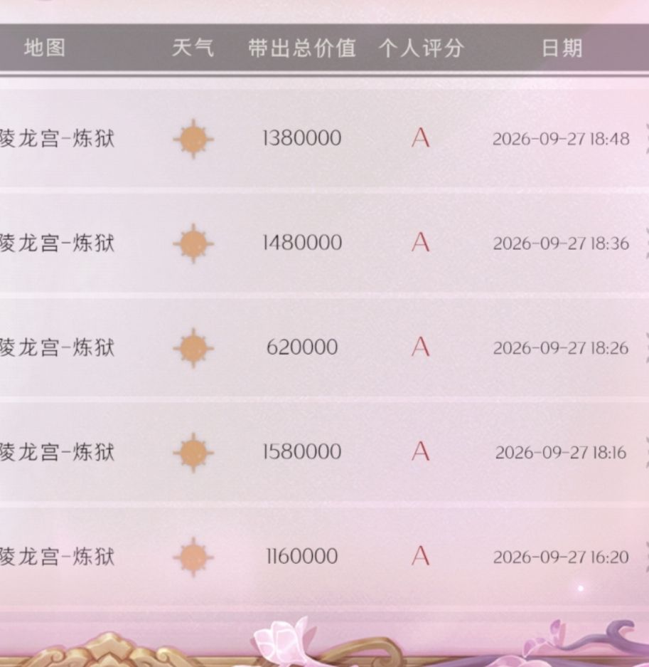 连着几局百万撤离 2