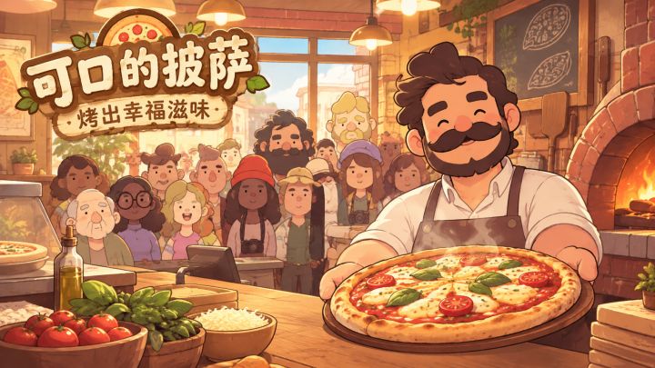 披萨烘焙营业中!《可口的披萨》制作美味披萨,打造人气小店截图
