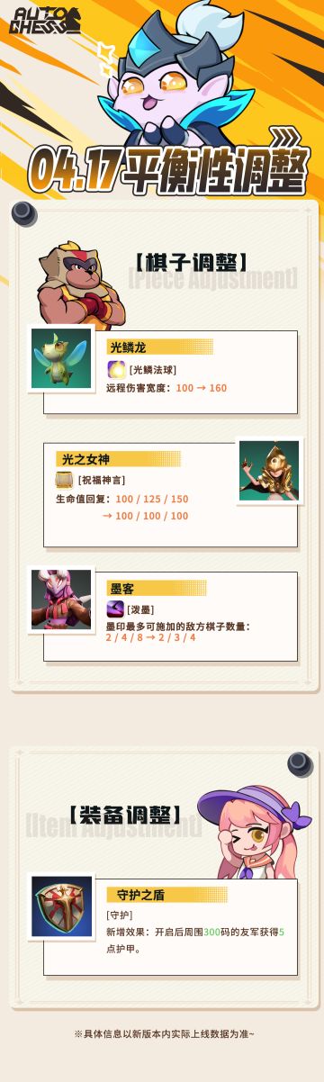 4.17 平衡性更新速览