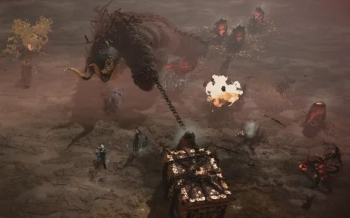 暗黑4-世界BOSS 咒金兽-贪欲 攻略打法截图