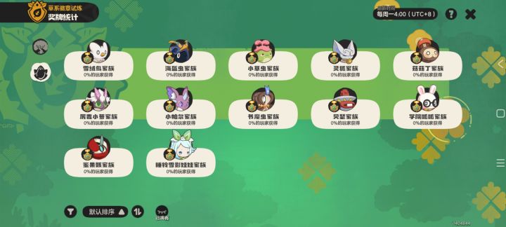 草系道馆目前通过的建议截图