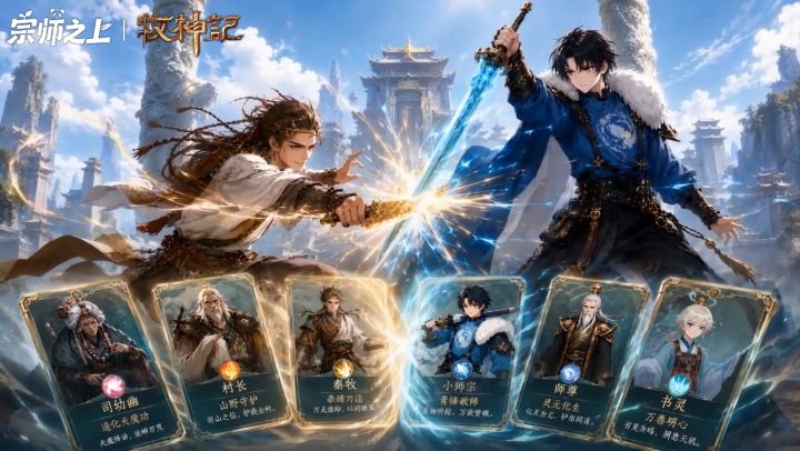 《宗师之上》&《牧神记》联动确认!快来解锁牧神记同款功法!截图