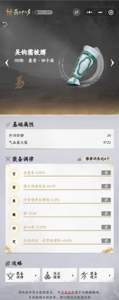 少东家们,这三件装备算毕业吗 1