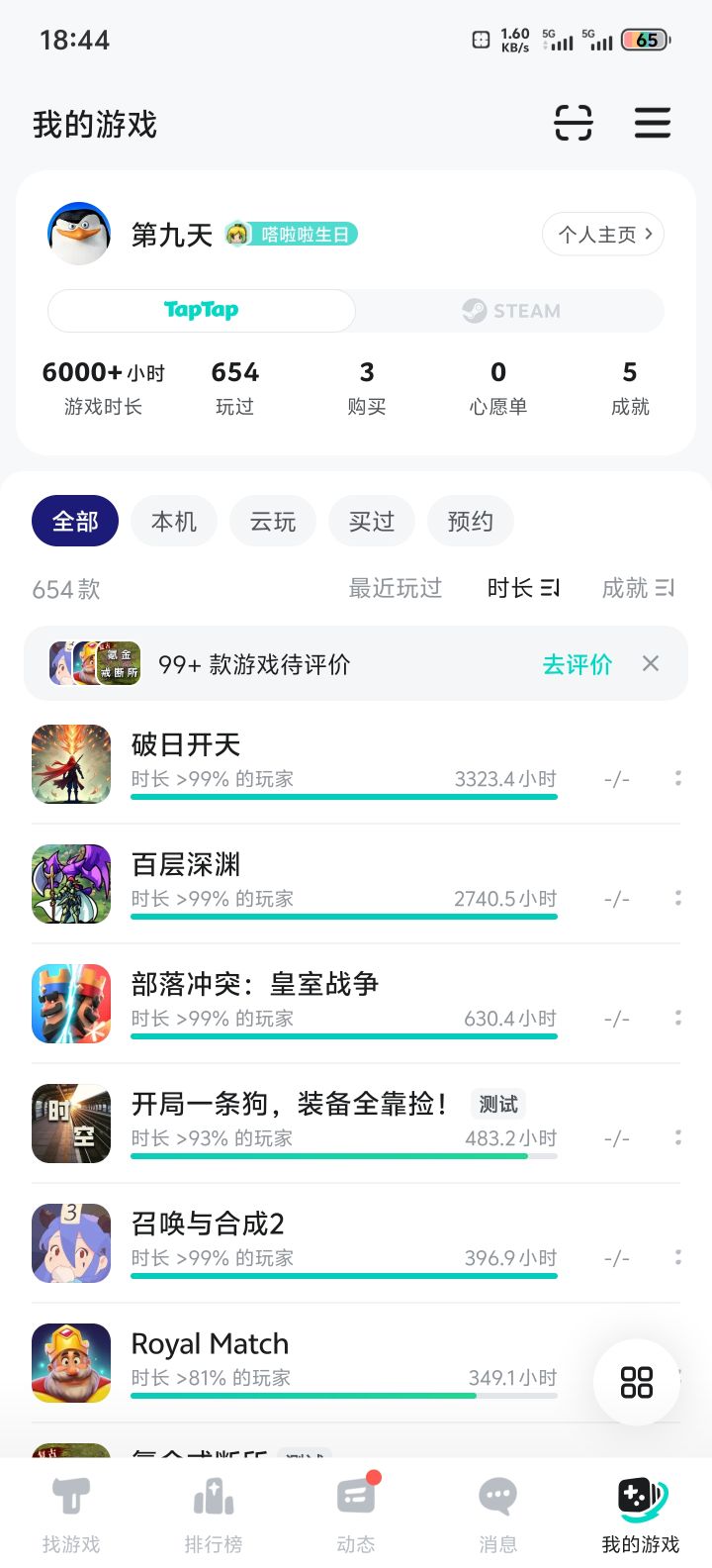 6000+游戏时间推荐截图