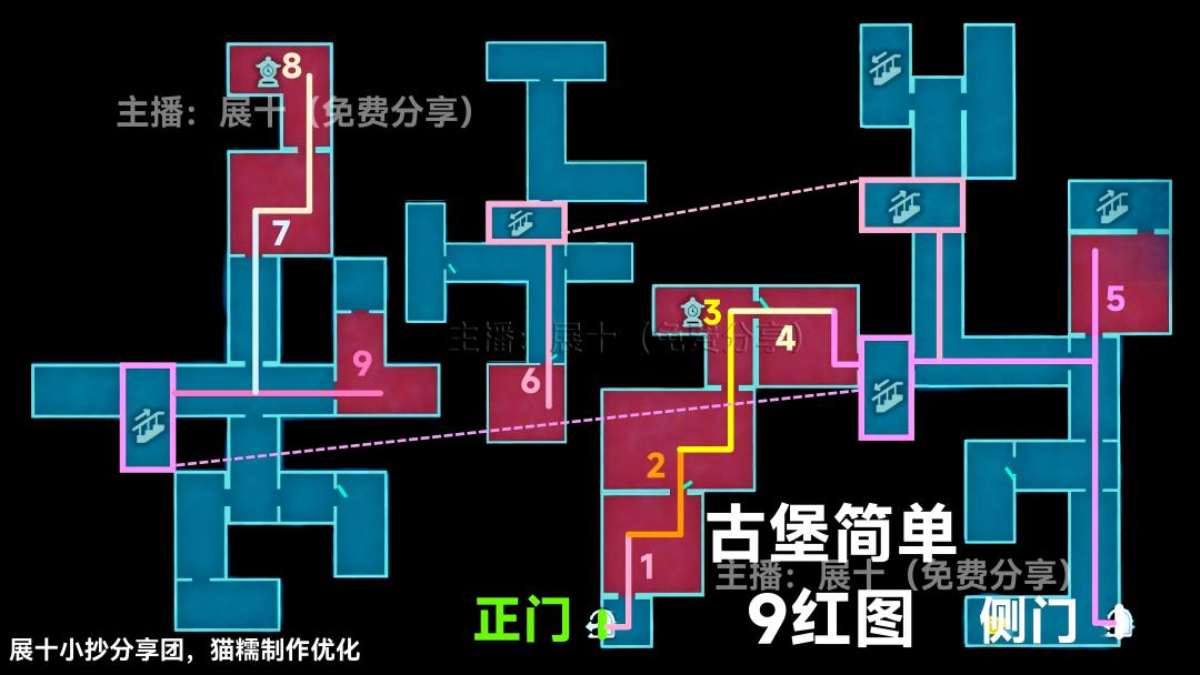 蛋仔派对(惊魂寻宝简单)左 3