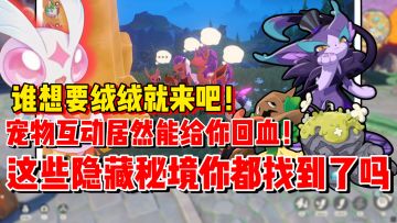 【全网最细】谁要绒绒赶紧来！隐藏秘境解析快来拿极品宠物蛋！