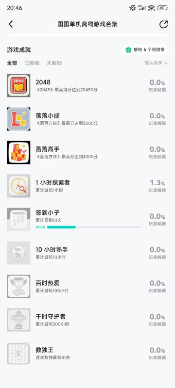 第26个小游戏与taptap成就系统