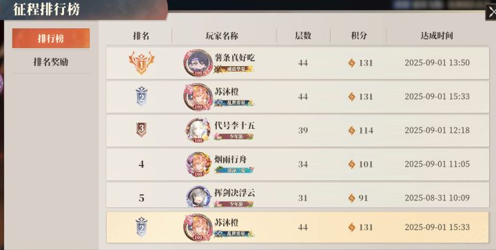 征程活动-第40关-阵容参考-9.1截图