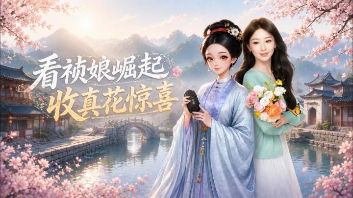 什么叫我追的剧里出现了我玩的游戏?我的花园世界X家业正式联动截图