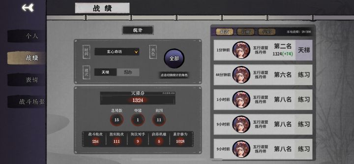 果然还是我太弱了………地狱的都打不过,怪不得拿不到第一。截图