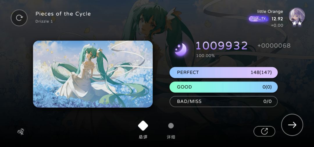 Piece of the Cycle DZ1 理论 2