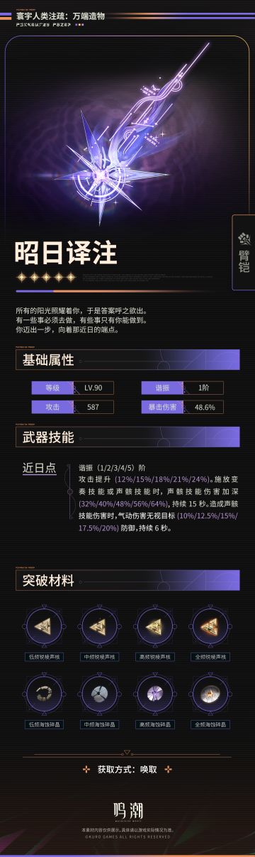 《寰宇人类注疏：万端造物》——昭日译注