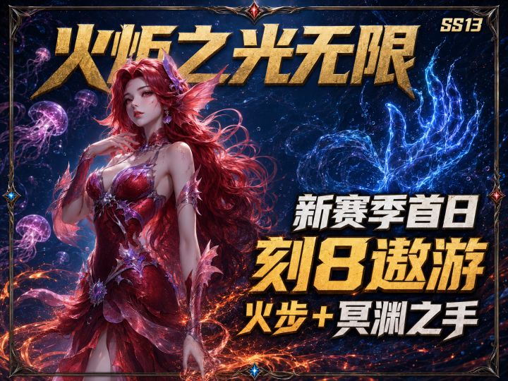 人鱼2 新赛季首日刻8遨游 火步加冥渊之手！截图