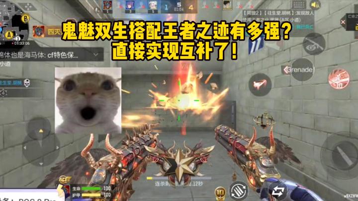 鬼魅双生搭配王者之迹有多强？直接实现互补了！截图