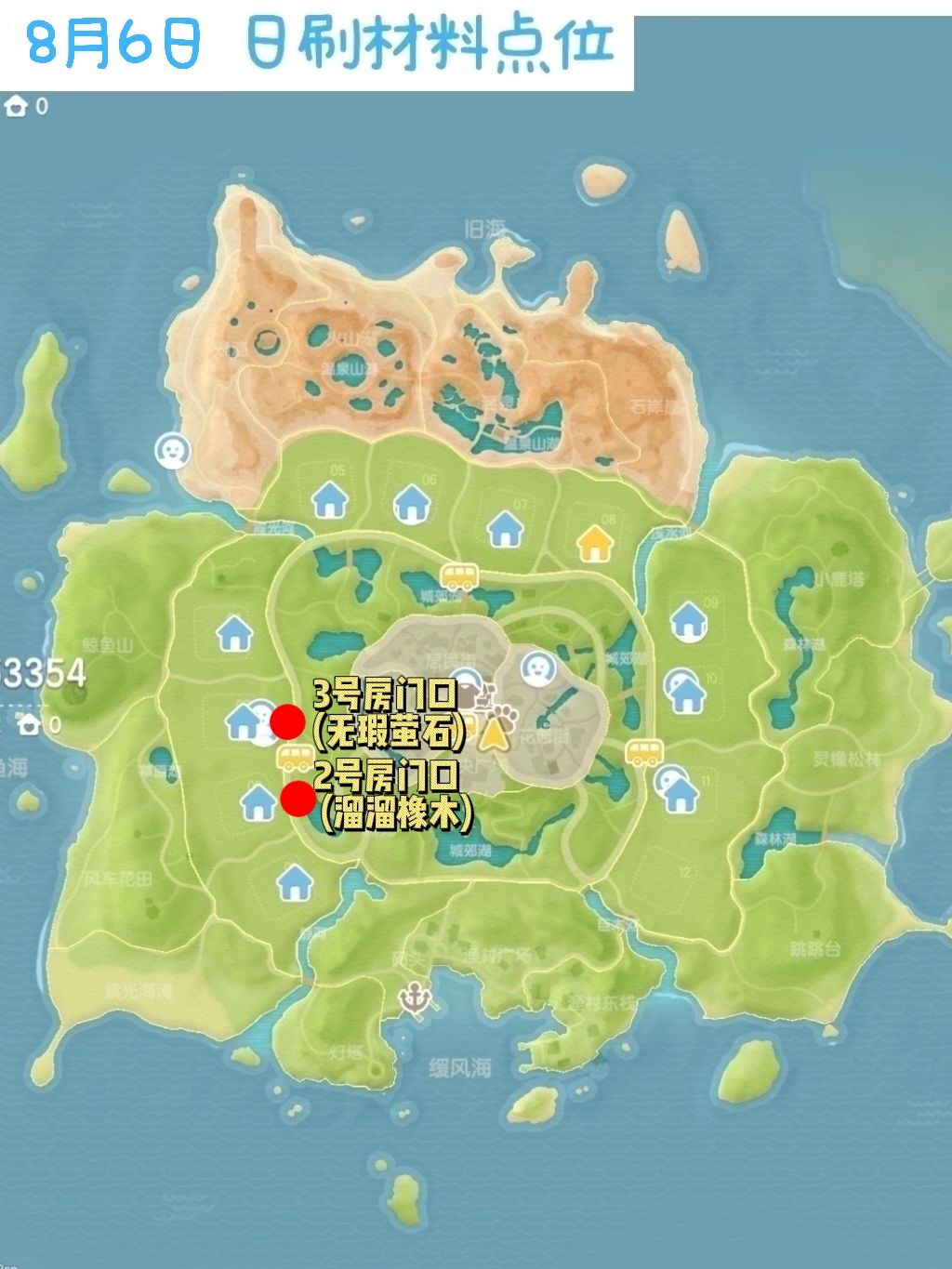 8.6日官方限定兑换码➕萤石橡木点位 2