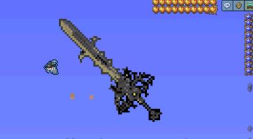 泰拉像素画『觉知巨剑』