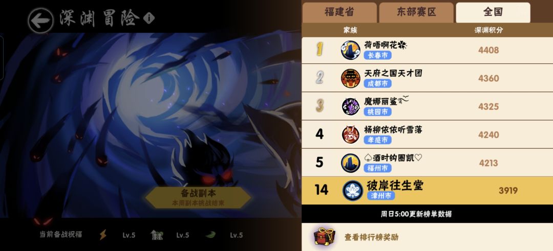 一区国15深渊家族招人了 3